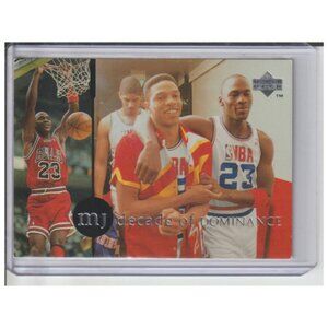 Michael Jordan 1994-95 Upper Deck Rare Air Decade of Dominance #J4 Bulls